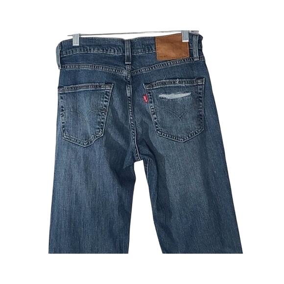 Levi's Premium 511 Womens Big E Destroyed Jeans 28 X 31 - Picture 4 of 7